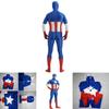 Superbe costume de super-héros Avengers Capitaine avec une fabrication exquise pour adultes