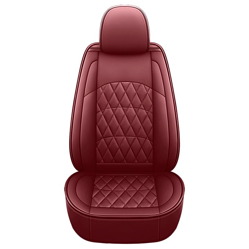 2021 Full Leather Diamond Pattern Car Seat Cushion for All Seasons