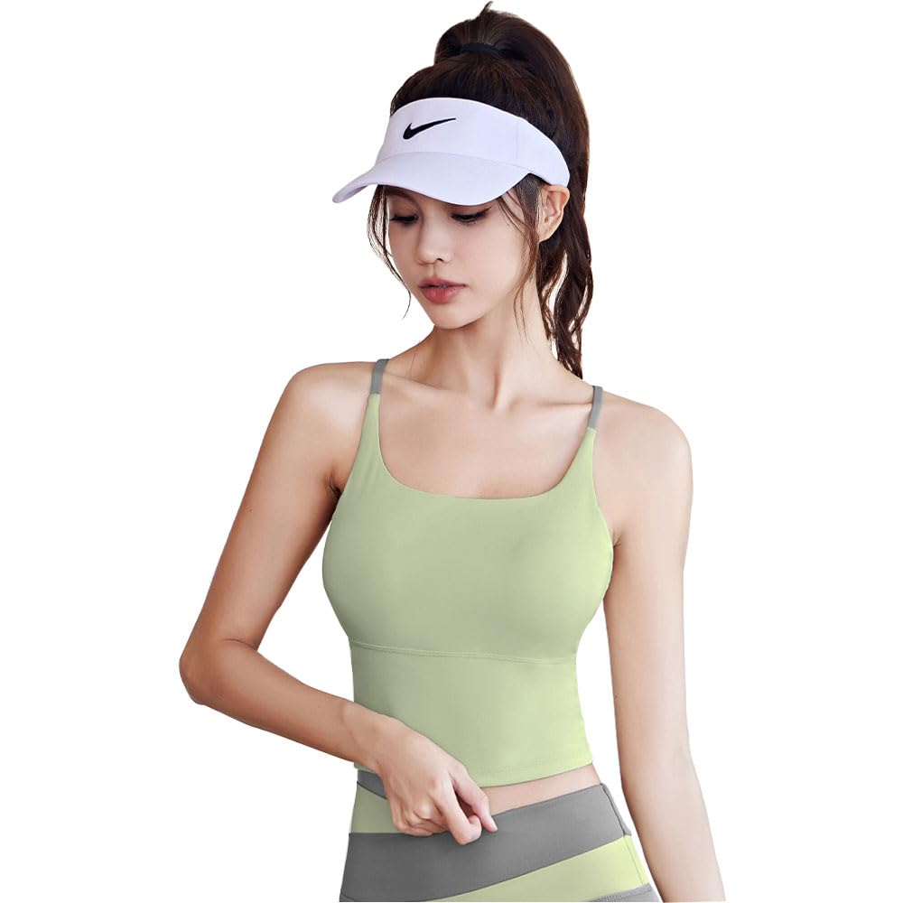 

Yodilala Sports Perfect for and Perfect UV Size L Women s Bra, Yoga, Fitness, Training, Running, Stretchable, Stylish, Shape, Sweat-Wicking, зелёный