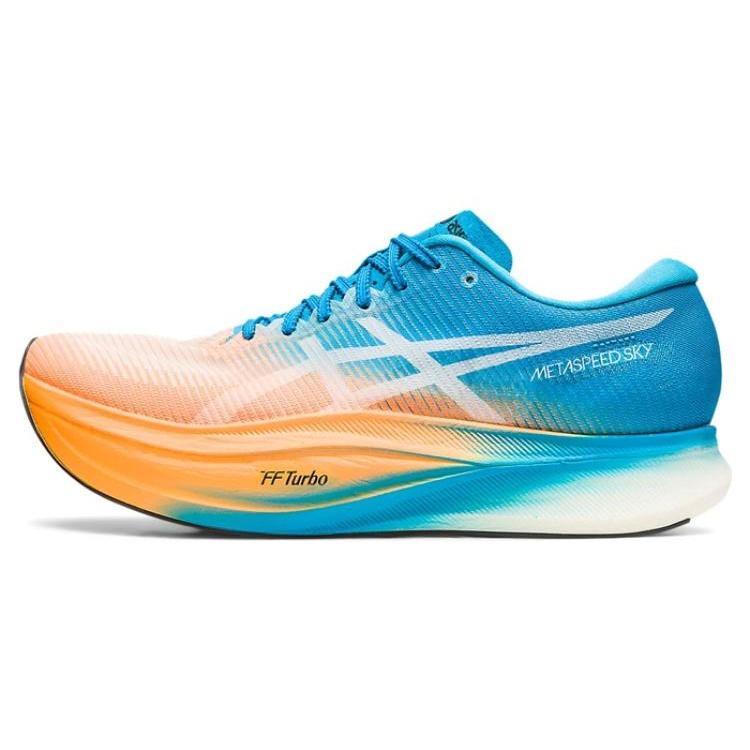 ASICS MetaSpeed Sky+ Orange Pop Island Blue Men s 1013A115-800 EU 44