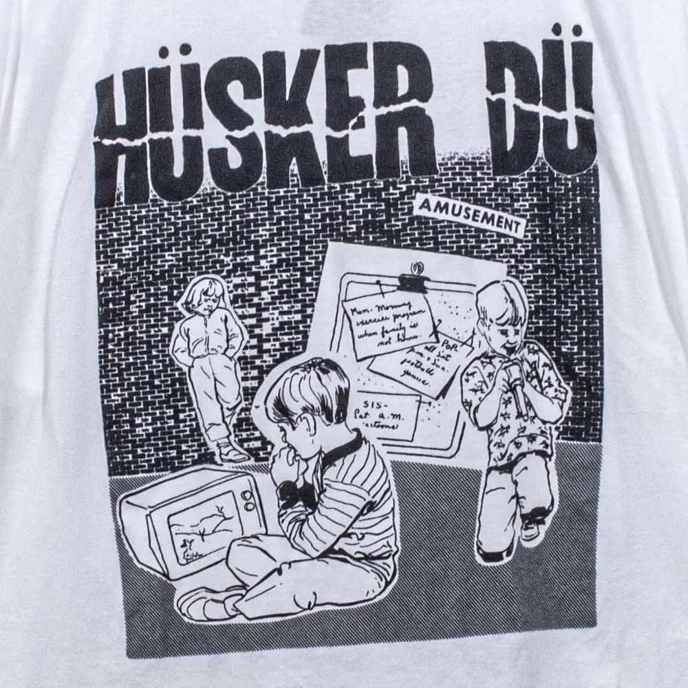 Husker Du Band - Amusement Shirt Classic White Unisex S-5XL HD911 Unisex T-Shirt XXL