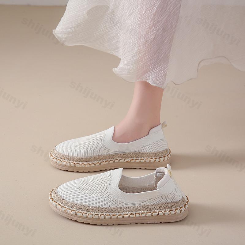 Fashion Autumn Women's Casual Shoes Mesh Breathable Comfortable Non Slip Fashion Flat Shoes Platform Outdoor Walking Shoes Zapatos Mujer