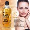 AHA Serum, 24K Gold Foil Hyaluronic Acid Serum for Women & Man, Radiant Skin Solution, 500ml