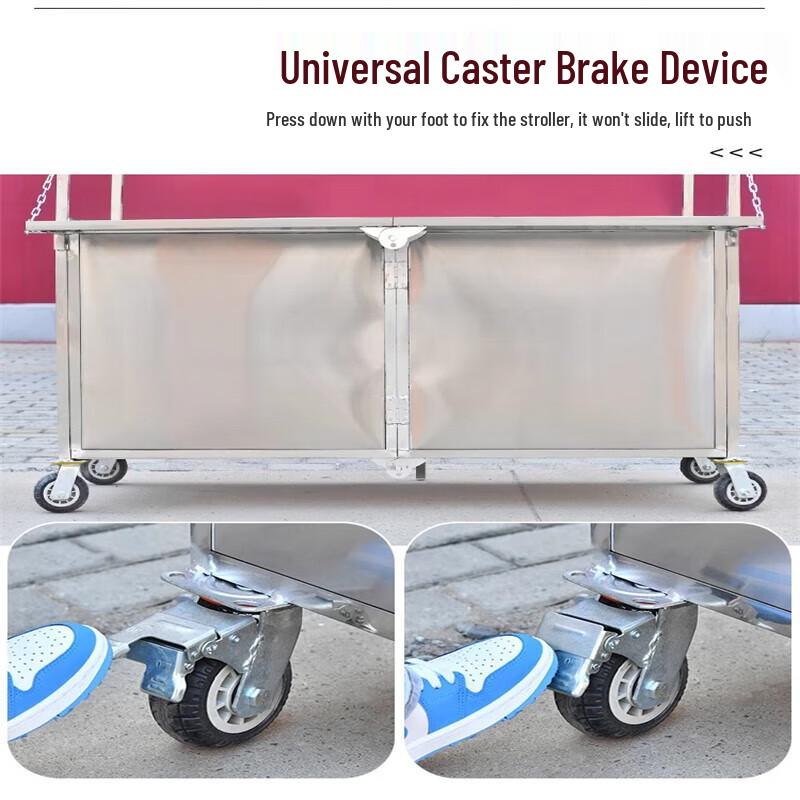 Portable Food Vendor Cart