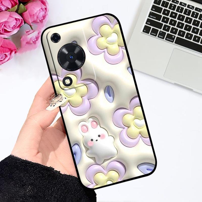 Für Huawei Nova Y72S Hülle Y72 Y63 4G Mode Cartoon Hülle Weiches Silikon Fundas Für Huawei Nova Y63 Handy Rückseite Stoßfänger Novay72