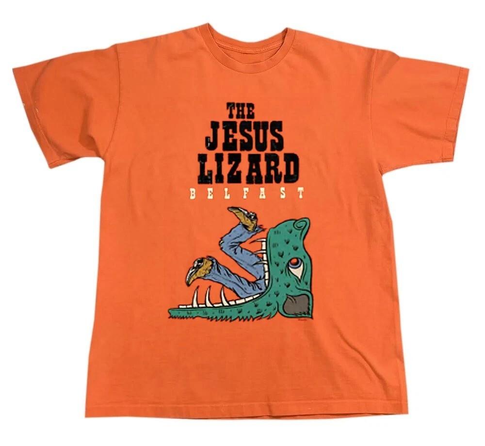 NEW The Jesus Lizard Belfast Classic Collection Orange All Size Shirt Unisex T-Shirt M