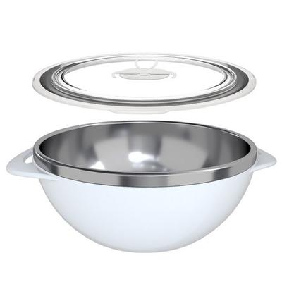 Buzz Stainless Steel Serving Bowl + Insulating Lid, Mixed Colors, 1 Set, Popular Korean Parenting Items