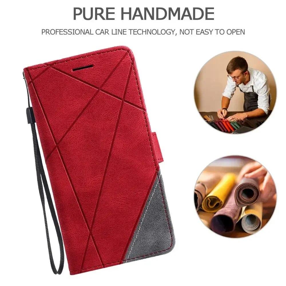Flip Leather Case For Samsung Galaxy A6 A7 A8 J8 J4 J6 Plus 2018 J3 J5 J7 2017 J330 J530 J730 Holder Wallet Stand Phone Cover