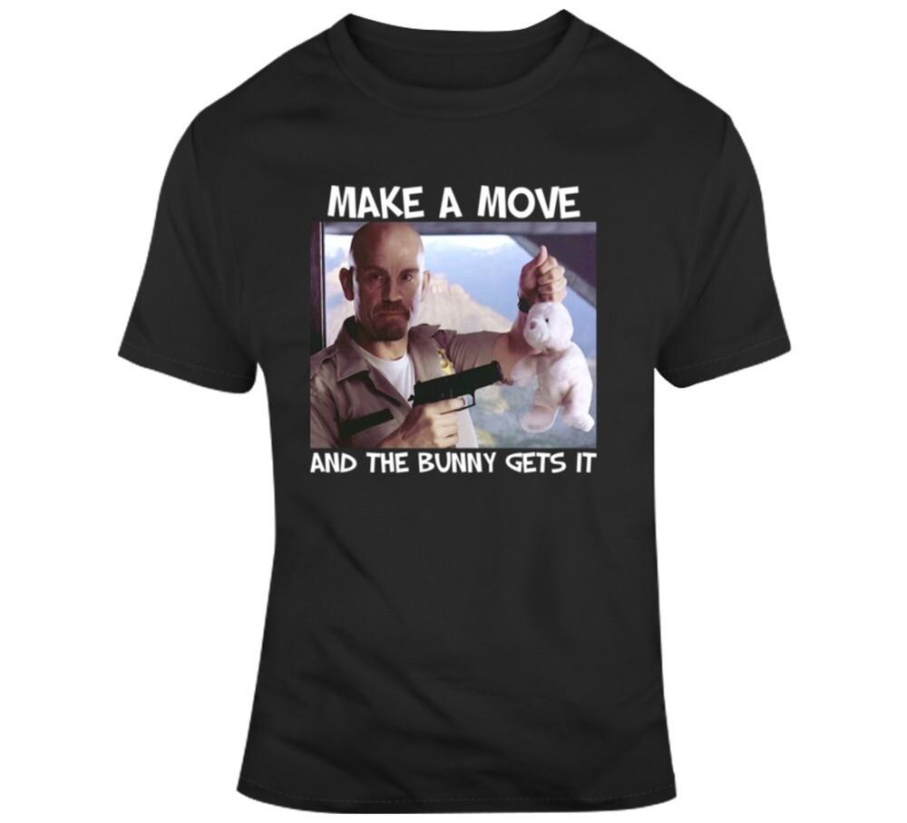 The Bunny Gets It Con Air Quote Funny Parody Movie Fan T Shirt Unisex T-Shirt S