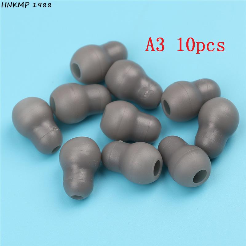 10 stuks/partij Super Comfortabele Zachte Stethoscoop Oordopjes Oorstukjes 4 Kleuren Beschikbaar voor Groothandel