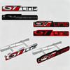 1x GT LINE Auto Grille Badge Sticker Voor Citroen 2008 208 3008 308 RCZr 206 207 Logo Metalen Kofferbak Embleem Accessoires