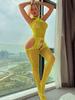 Style Neck Hanging Crotch Opening Lace Sexy Clothes Sexy Lingerie Women's Sexy Dress Lingerie Sexy Clothes Fishing Net Underwear