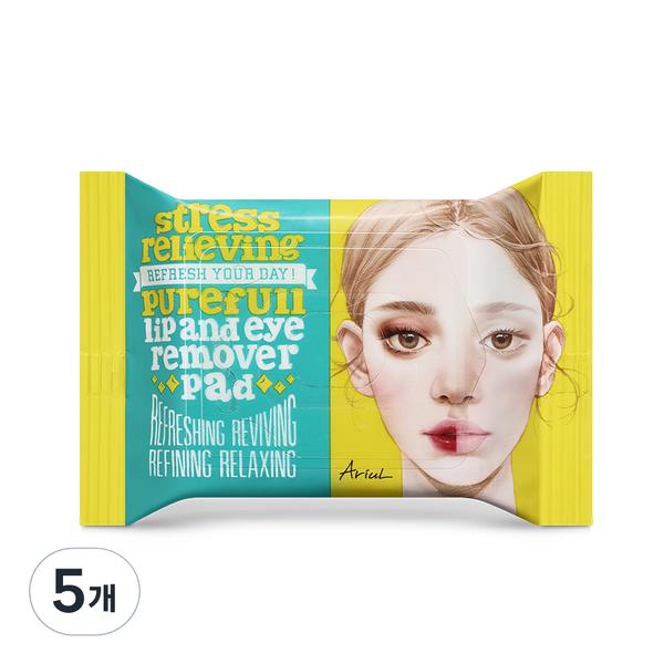 

Ariel Stress Relief Living Pure Pool Lip & Eye Remover Pad 30р, 55г, 5 Известная корейская косметика, популярные продукты