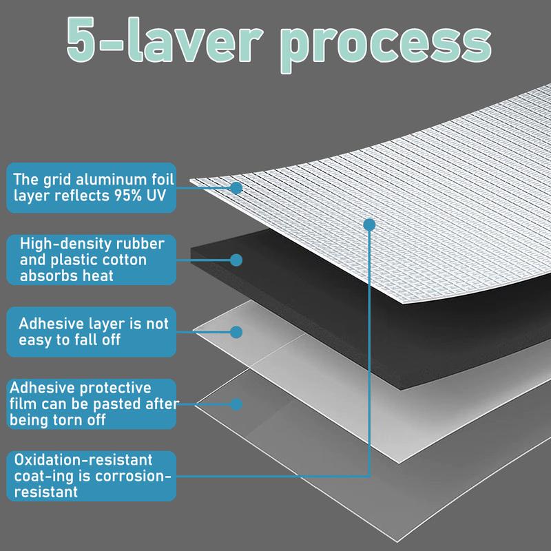 5mm/10mm Thick Closed Cell Foam Heat Insulation Cotton Heavy Truck Acoustic Impedance Heat Insulation Noise Prevention Cotton