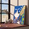 Singer B-Bocchi The Rock! Vintage Posters Sticky Whitepaper Sticker DIY Room Bar Cafe Room Wall Decor