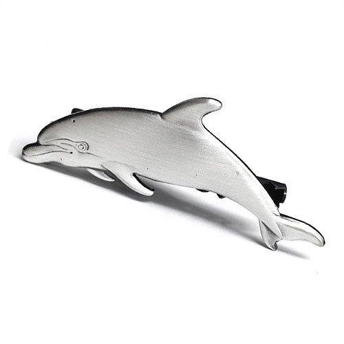 ISHOKUYA (Ishokuya) Ocean Series Unique Tie Clip, Tie Clip, Tie Bar, Dolphin