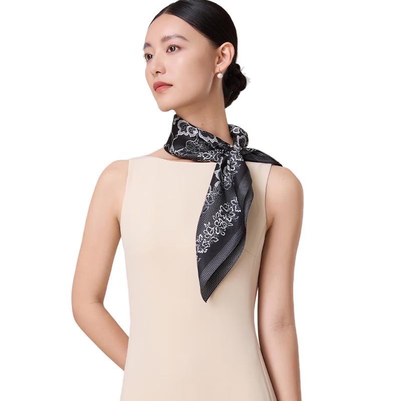 

Shanghai Story 100% Mulberry Silk Scarf 65cm x 65cm