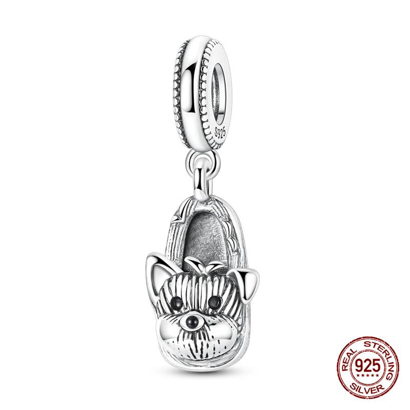 Original Charm Copper Three Colors Of Camellia Perfume Charm Beads Fit 3Mm Original Bracelet For Women Diy Fine Jewelry Gift