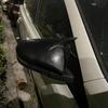 For Toyota Highlander 2014- Car Rearview Side Mirror Cover Wing Cap Car Exterior Door Sticker Case Trim Carbon Fiber Look