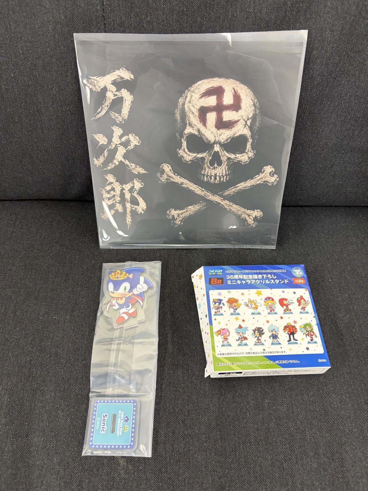 SEGA Sonic 30th Anniversary Original Illustration Mini Character Acrylic Stand