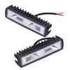 Pair Work Light Bars 12LEDs 36W 12‑24V Spotlights Headlights for Motorcycle Truck Boat Tractor Trailer Offroad