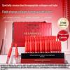 Hexapeptide Collagen Brightening Firming Serum with Red Ginseng - Single-Use Ampoule for Wrinkle Smoothing and Moisturizing.