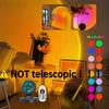 Sunset Light Projection Light With Remote Control 16-Color Night Light RGB Color Changing LED Light Bedroom Photography Prop