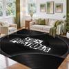 Sex Pistols Design Crystal Velvet Rug Soft Decorative Mat for Bedroom Entrance