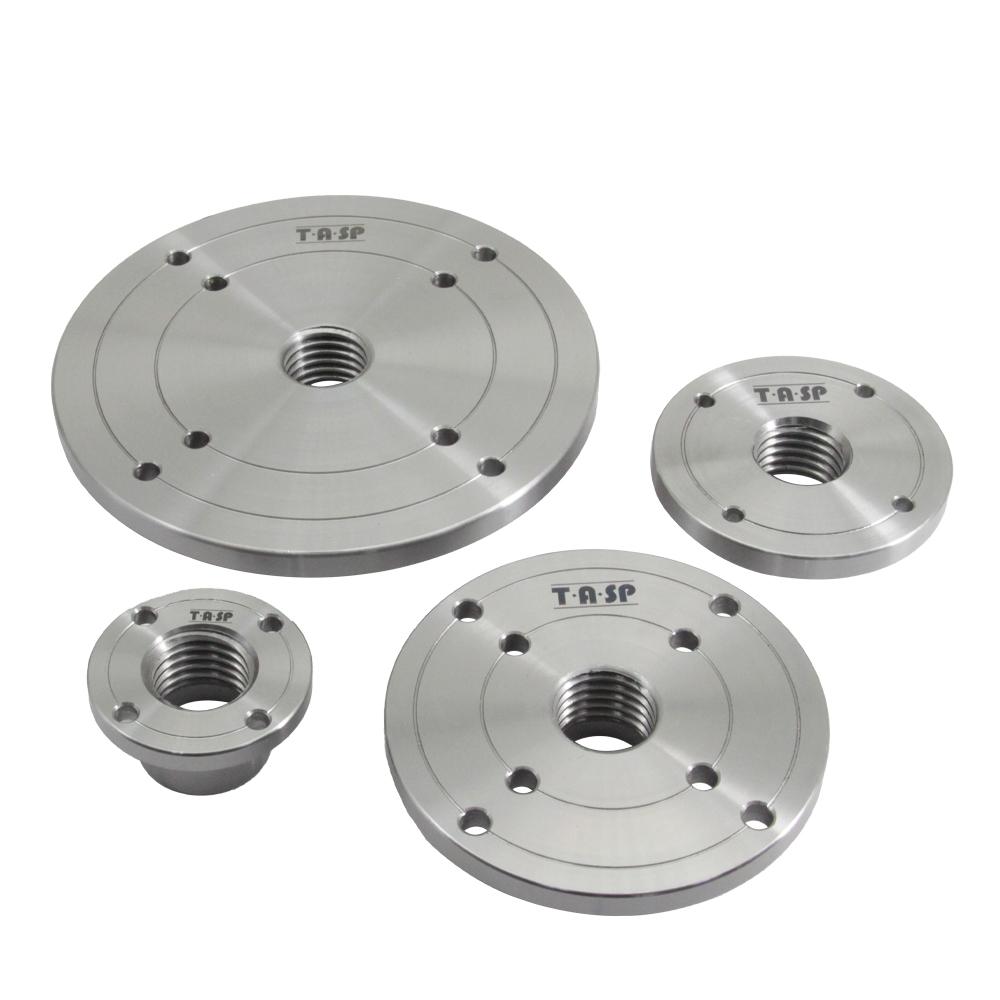 Wood Lathe Face Plate Steel Faceplate Flange with M33 x3.5mm 1"/8TPI M18 -2.5mm Thread Woodworking Turning Tools Accessories