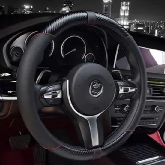 Car Steering Wheel Cover Daisy Flowers Anti Slip Sweat Absorbing Universal 38cm Diamond Crystal Woman Styling Car Interior