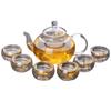 Σετ Τσαγιού Kung Fu 400/600ml Ανθεκτικό στη Θερμότητα Κιτ Τσαγιέρας Κομψό Σετ Κούπας Τσαγιού Σπίτι