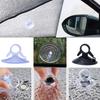10Pcs PVC Suction Cup Hook Automotive Visor Fixed Suction Cup Car Sunshade Suction Cup Glass Windshield Sunshade Auto Fastener