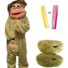 Unisex Jumpsuit Kostüm Set Mit Schuhen Und Kamm Styling-Accessoire Perfekt Für Foto-Requisiten Und Themen-Feiern