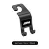 2Pcs Car Seat Back Hooks Storage Car Headrest Organizer Hanger for BMW E92 X1 X2 Performance F30 F40 F10 E91 X5 X6 E30 E28 X3 E9 mkcp79