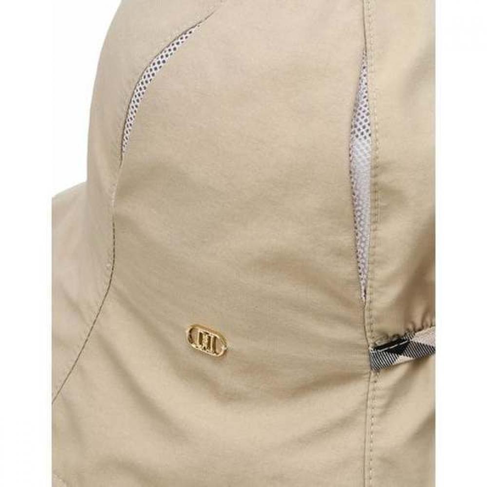 Daks Slit Point Check Strap Beige Bucket Hat [back Banding] Dbhe4f227iv