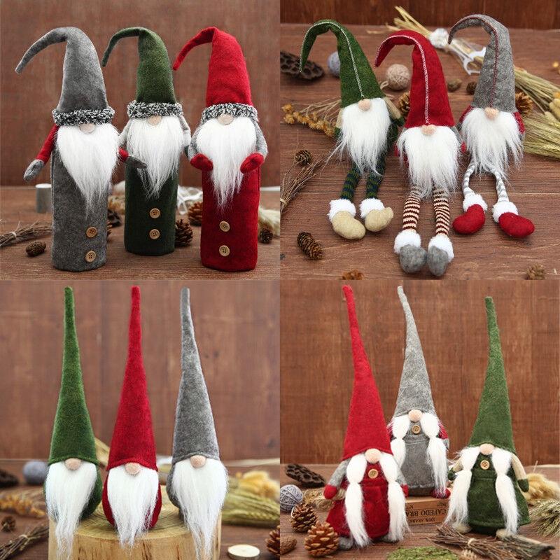 Santa Christmas Claus Doll Toy Christmas Table Ornaments Decoration For Gx Home