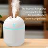 Mini Humidificador de Aire USB Habitación de Bebé 250ML Difusor de Aceites Esenciales de Aroma Coche Ultrasónico Silencioso Generador de Niebla Difusor Lámpara LED de Color