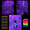Fluorescent UV Glow Tape High Adhesive Luminous Cotton Cloth for Stage, Home, Office, Decoration 3M
