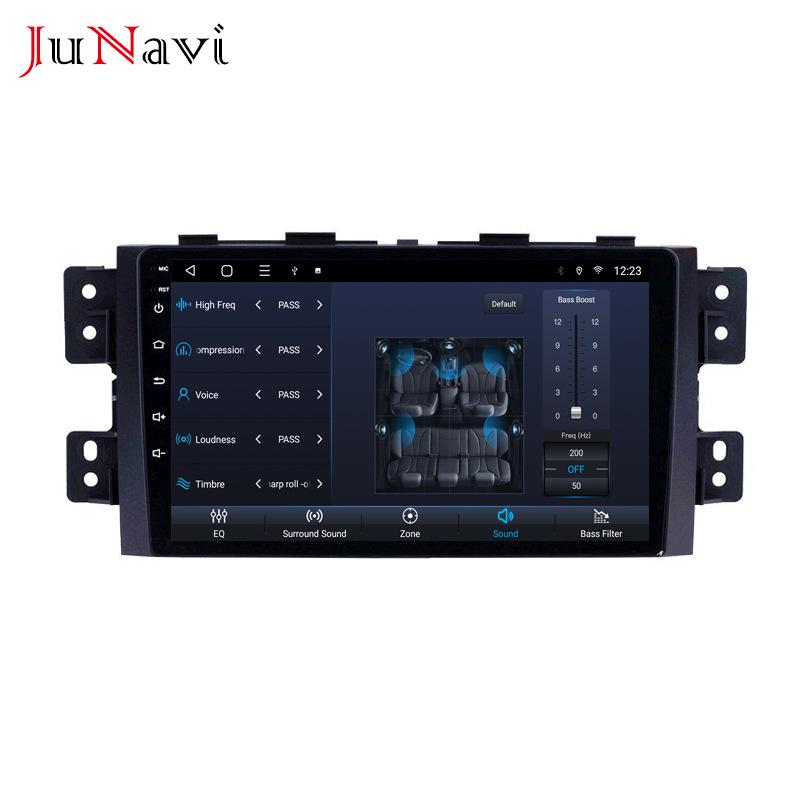 Android Large Screen Navigation with Bluetooth & Wireless Carplay for Kia Mohave 2008-2016