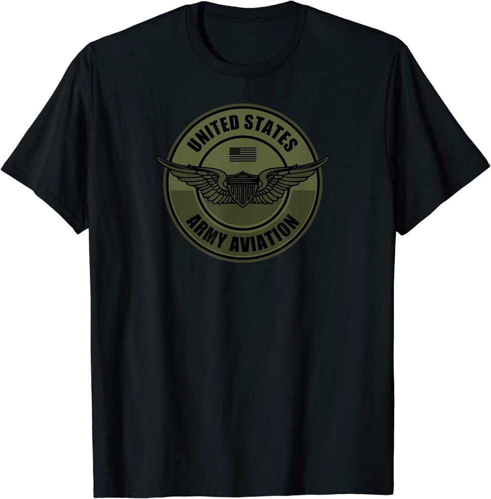 NEW LIMITED Army Aviation US Army Aviator Wings TShirt Unisex T-Shirt