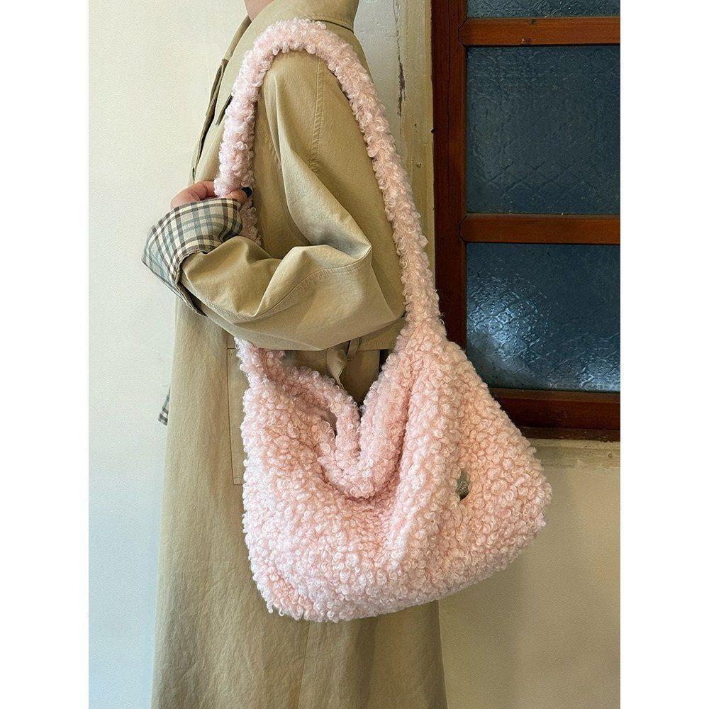 Универсальная сумка-кроссбоди большой вместимости для commuters розовый