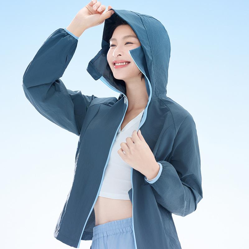 Men s  Women s Mountain Style UPF50+ Ice Silk UV Protection Clothing - Summer Sun Protection L