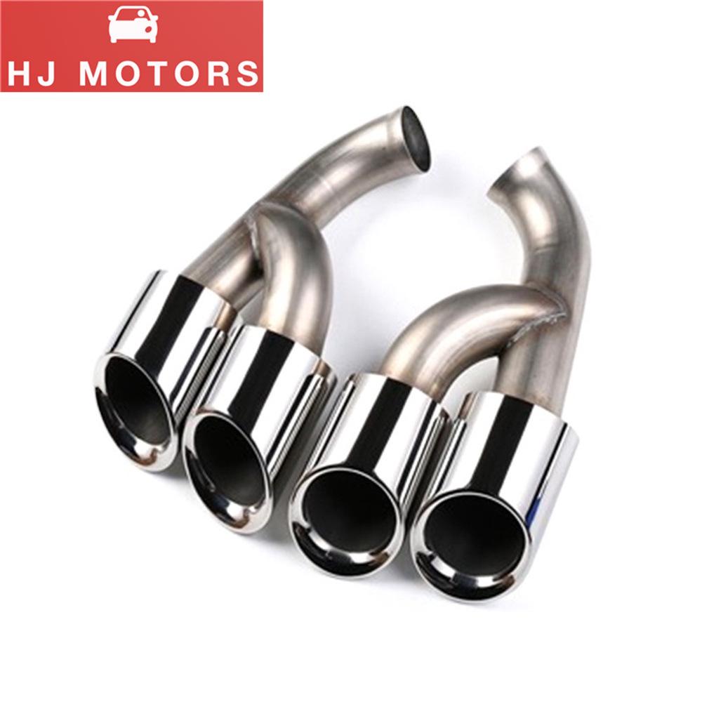 

Polished Tailpipe for 2015-2017 Porsche 958 Cayenne Exhaust Muffler