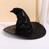 Halloween Häxhatt Högtidsdekorationer Halloween-rekvisita Halloween Häxhatt Halloween Högtidsdekorationshatt
