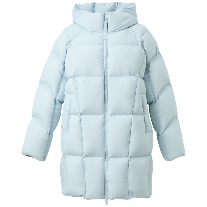 Sancai 2025 Winter Waterproof Hooded Mid-Length Down Jacket