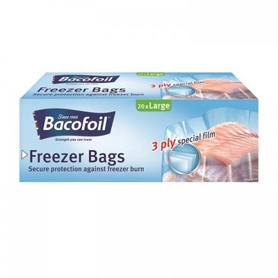 Пакеты для заморозки Bacofoil Большие 29 x 47 см 6 л 20 шт.
