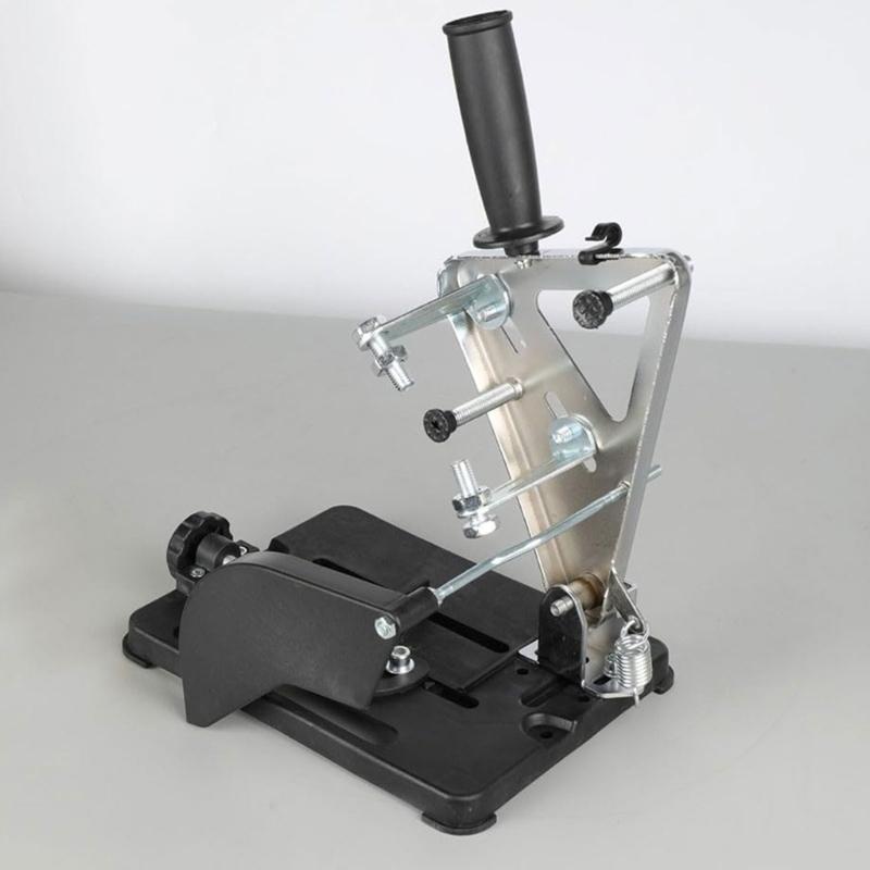 Heavy dutys Metal Grinder Stand Bracket For 100-125mm Angles Grinder Wood Metal Cutting Solid Bearing Stability System