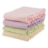 Yamato Cotton Sora Gokochi Bath Towel, Set of 4 Manyo Colors