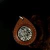 S925 Sterling Silver Jambhala Buddha Pendant with Leather Case