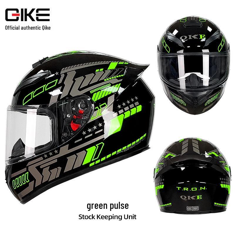 Riding K Unisex Bluetooth Motorcycle Helmet - Full Face, Winter & All-Season Safety for Electric Vehicles